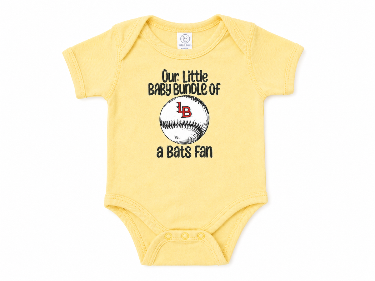 Louisville Bats Bundle Bats Fan Baby Onesie