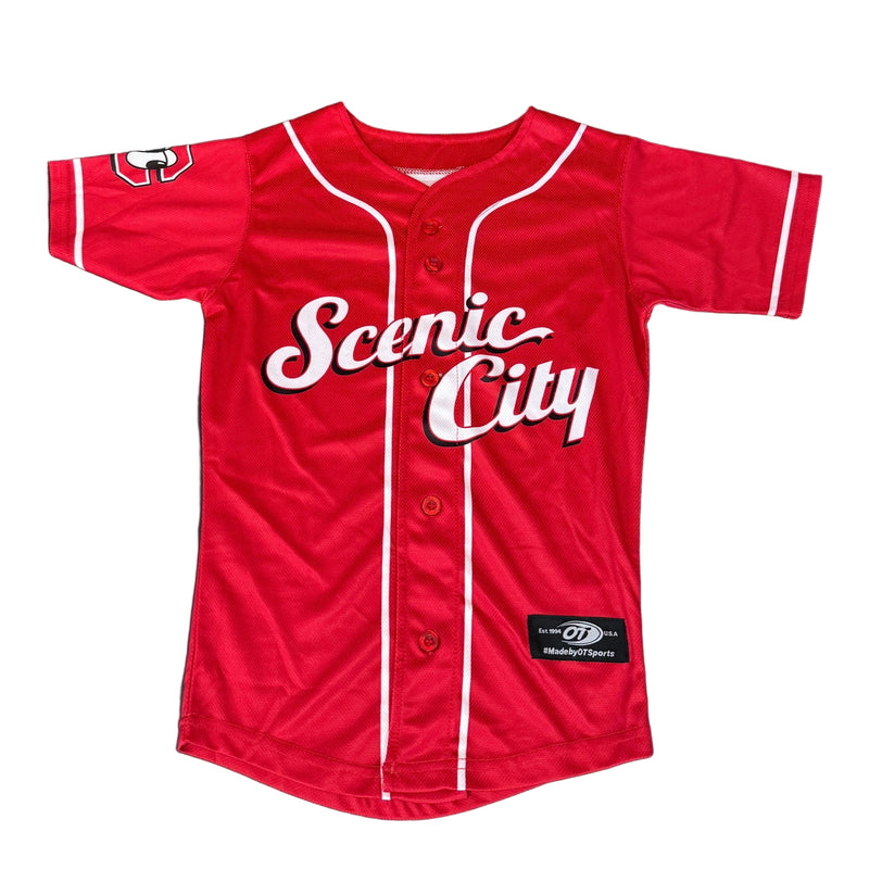 Chattanooga Lookouts Youth Scenic City Sublimated Replica Jersey