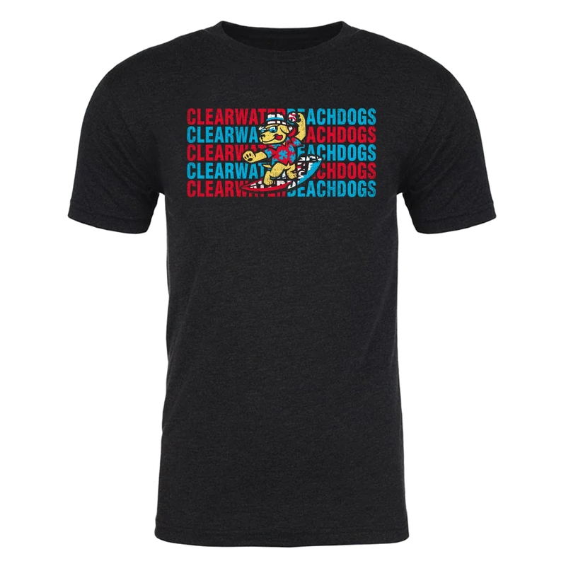 Clearwater Beach Dogs 108 Stitches Repeater Tee