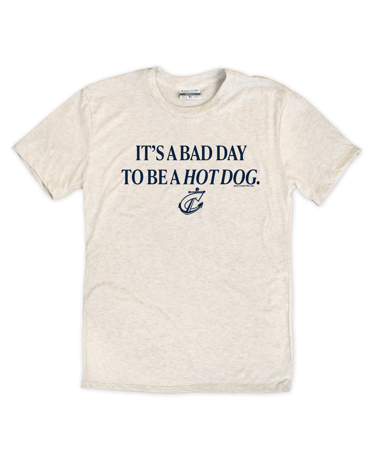 Columbus Clippers Bad Day Hot Dog Tee