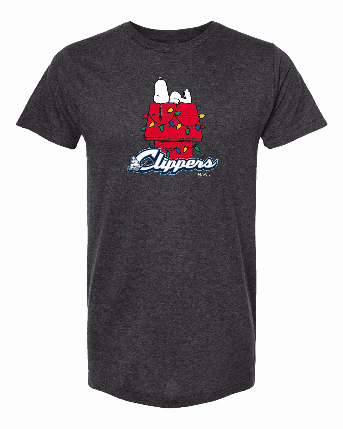 Columbus Clippers Adult Peanuts Snoopy Doghouse Tee