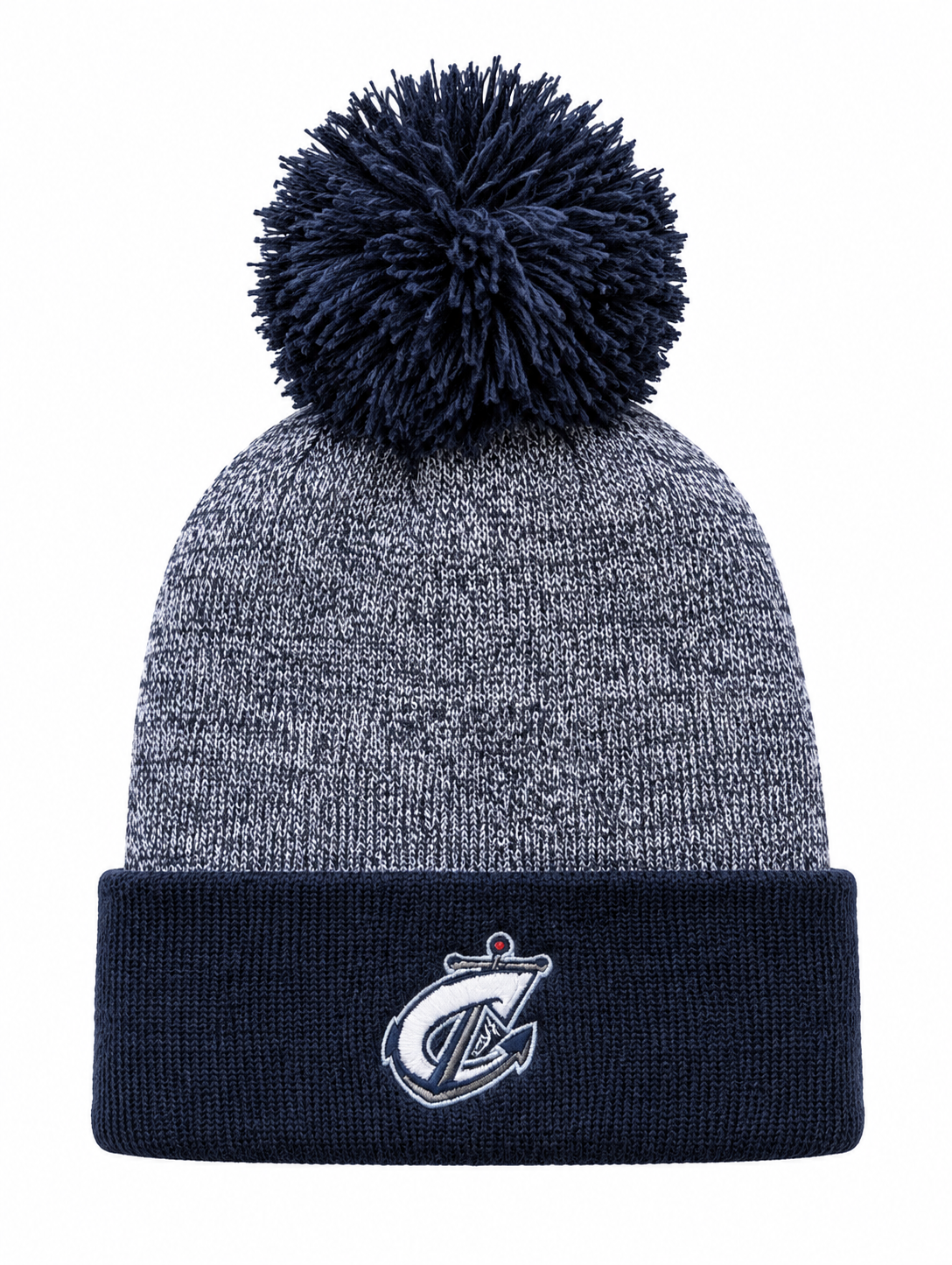 Columbus Clippers Navy Two Tone Beanie