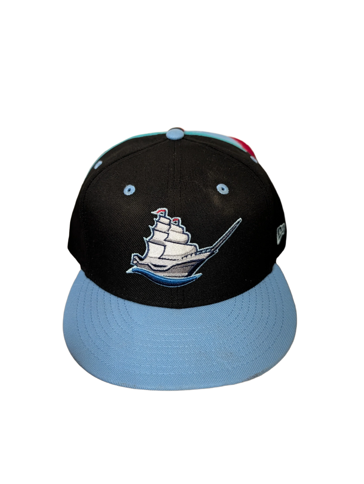 Columbus Clippers Game Worn Kyle Manzardo Hat