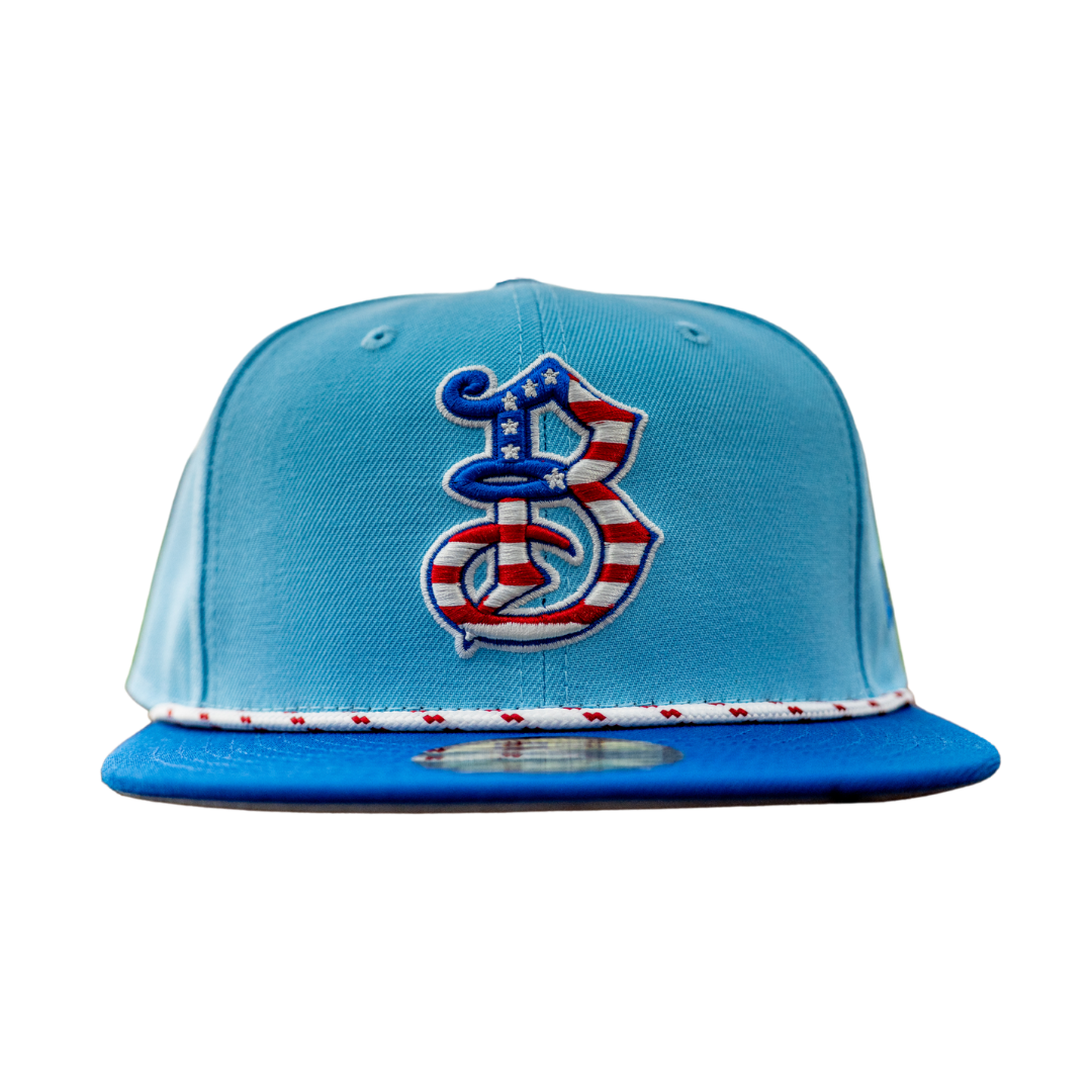 Bradenton Marauders 2025 Independence Day On Field Hat