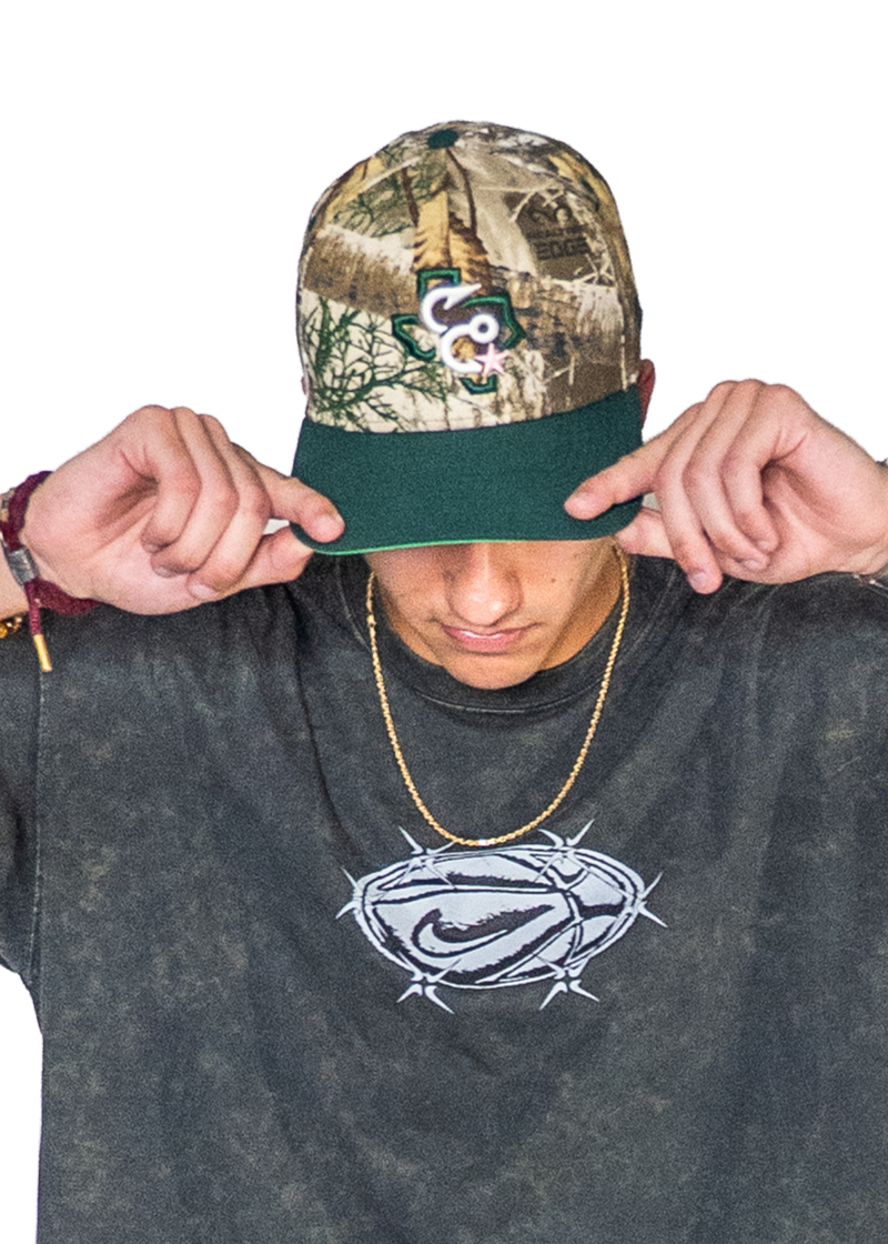Corpus Christi Hooks New Era - 9Forty A-Frame - Fall Camo Collection - Dark Green / Realtree Camo