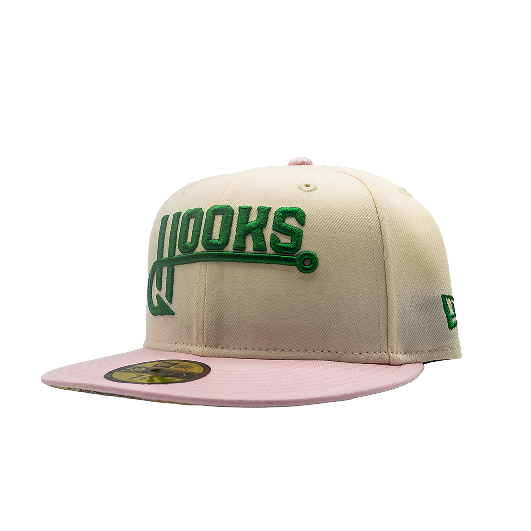 Corpus Christi Hooks New Era - 59Fifty Fitted - Fall Camo Collection Pink / Cream