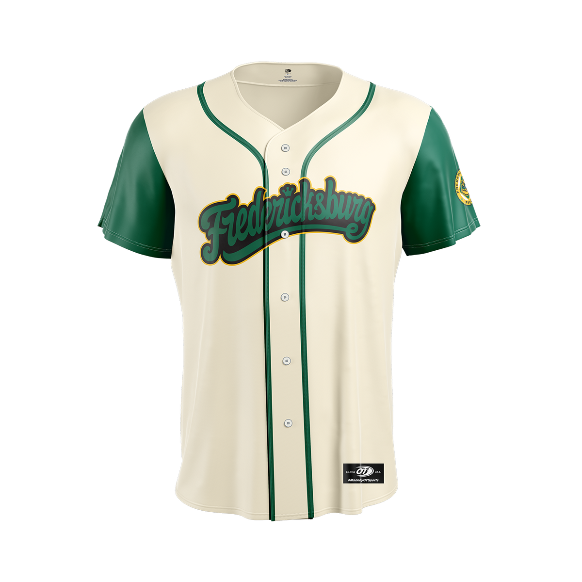 OT Cream Frogs Jersey