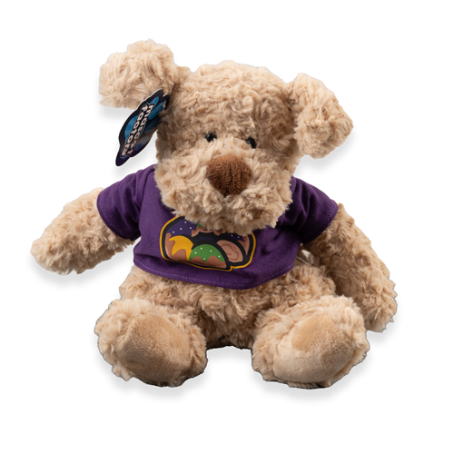 Cuddle Buddies Biloxi King Cakes  Plush Puppy