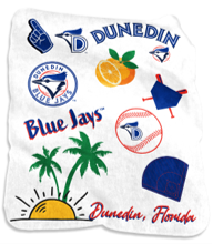 Dunedin Blue Jays 50x60 Fleece Blanket