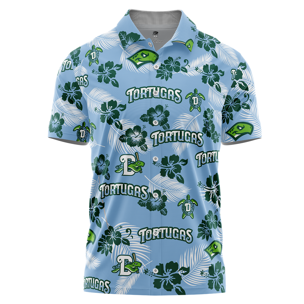 TORTUGAS BLUE HAWAIIAN SHIRT