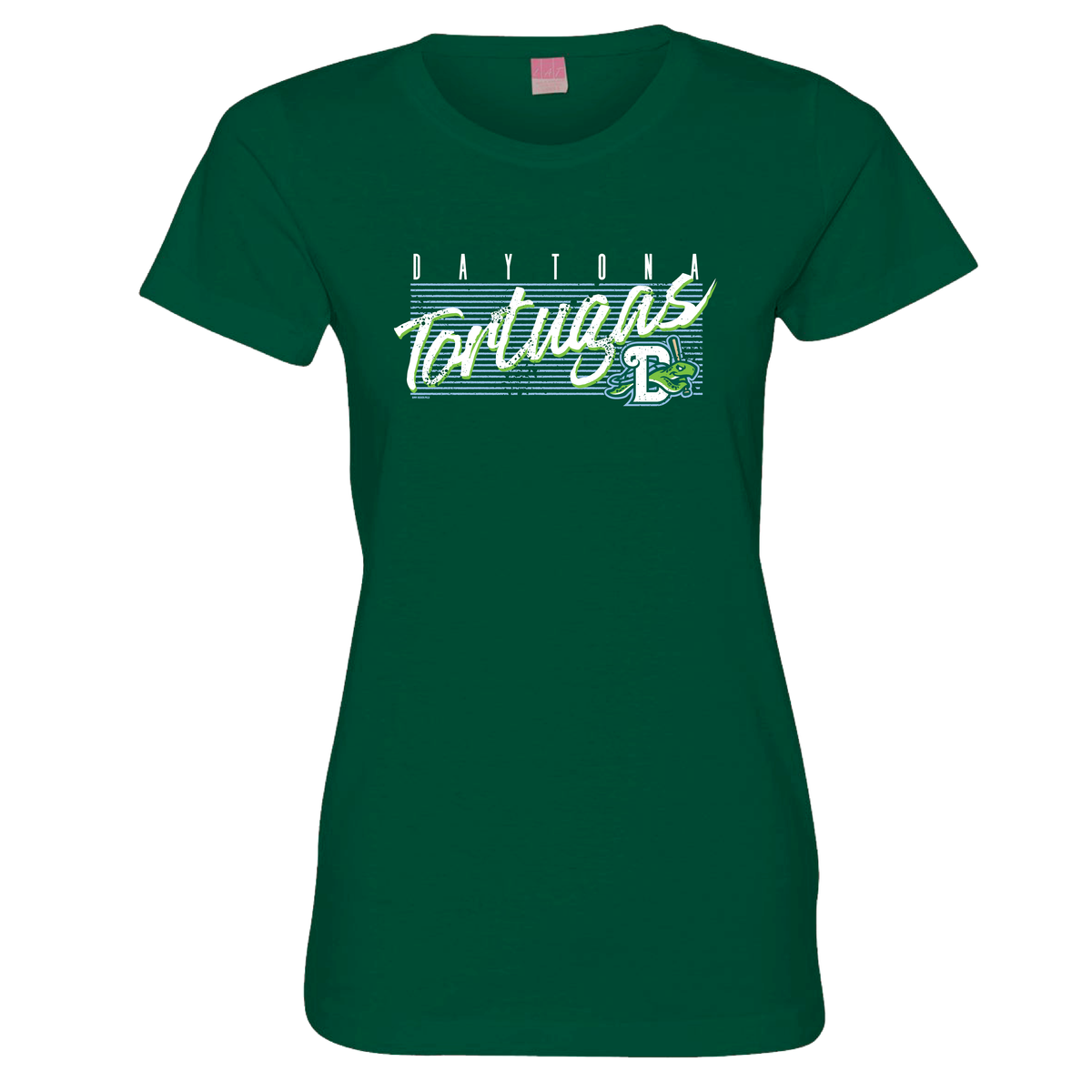 LADIES FOREST GREEN TEE