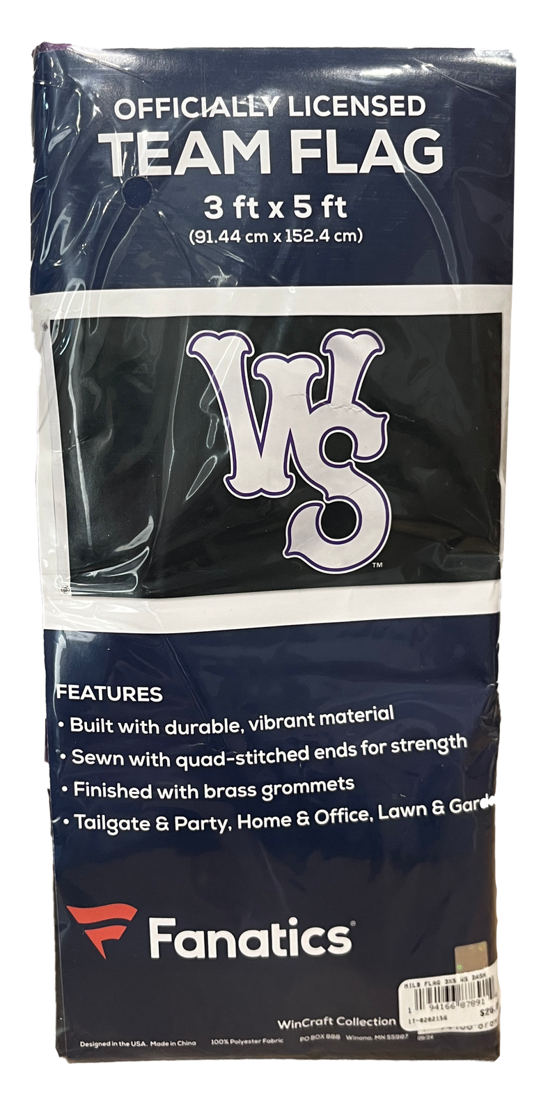 3'x5' Winston-Salem Dash Wincraft Team Flag