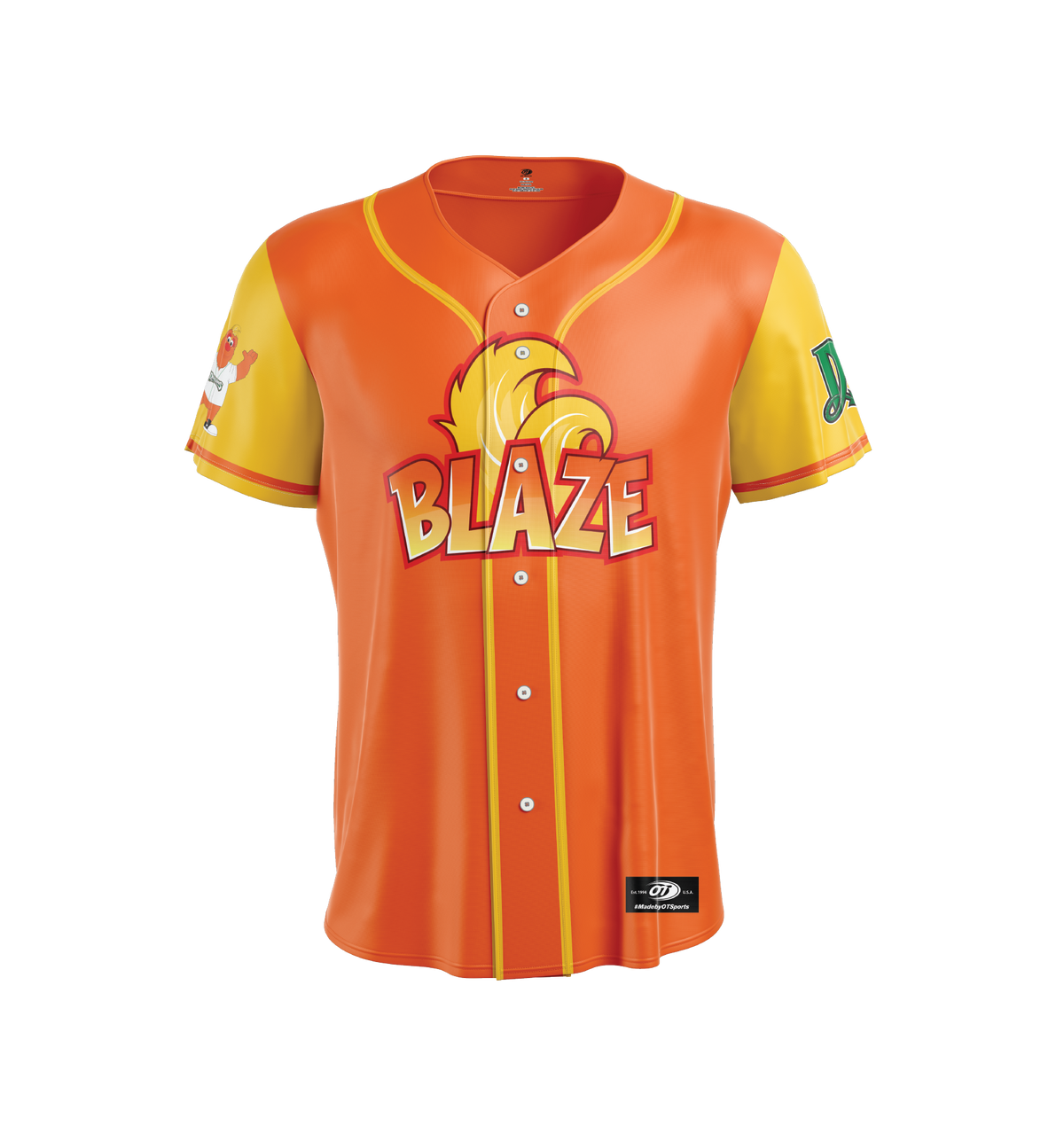 Dayton Dragons OT Sports Youth Mascot Jerseys