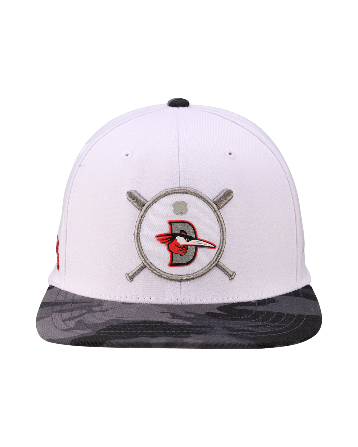 Delmarva Shorebirds Black Clover Infield Snapback