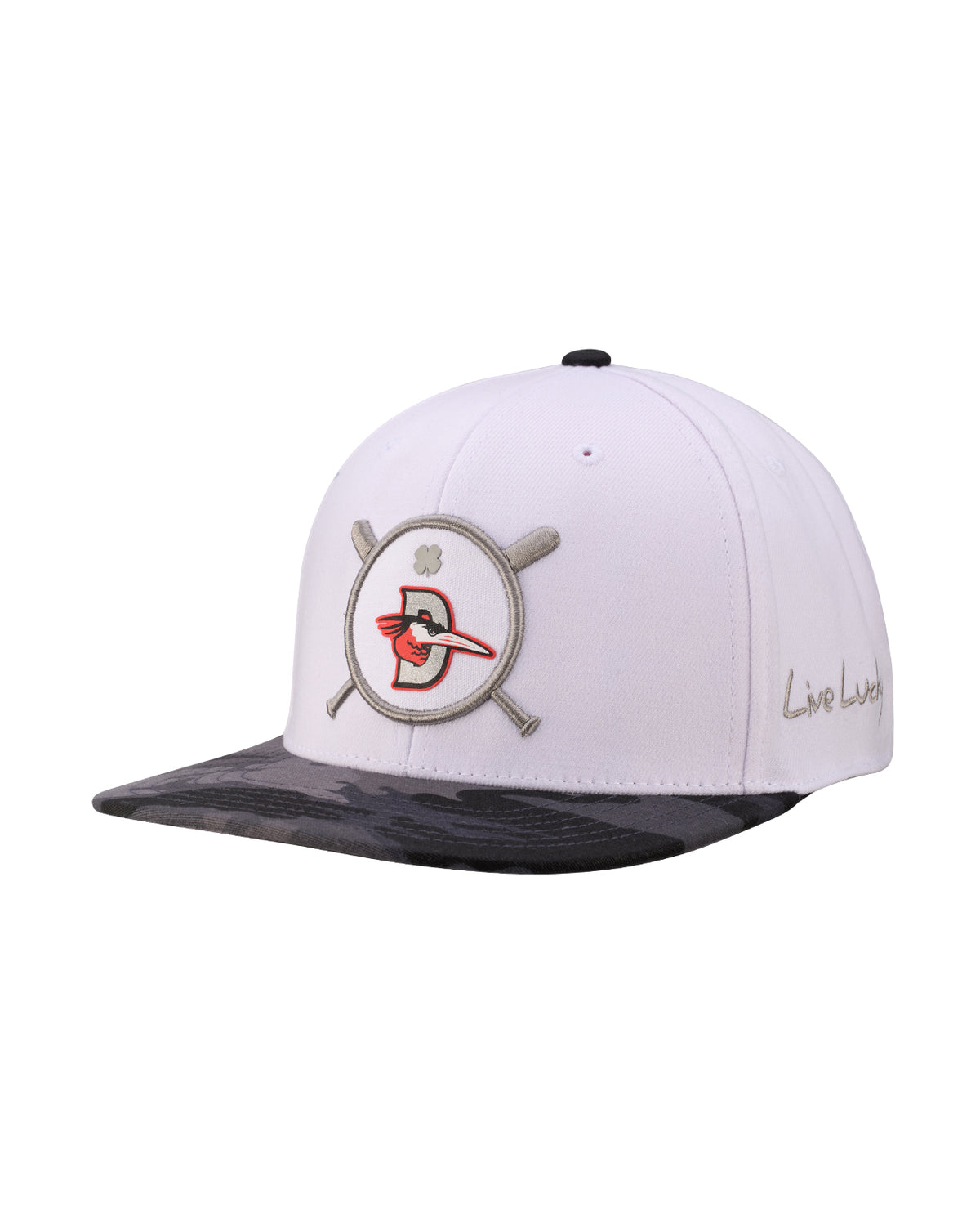 Delmarva Shorebirds Black Clover Infield Snapback