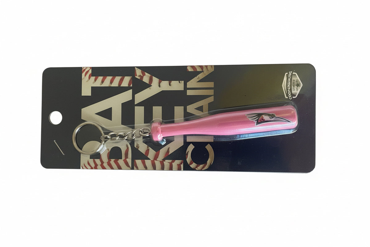 Delmarva Shorebirds Bat keychain
