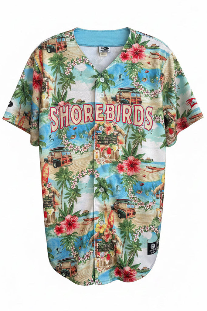 Delmarva Shorebirds OT Sports Margaritaville Game Worn Jersey