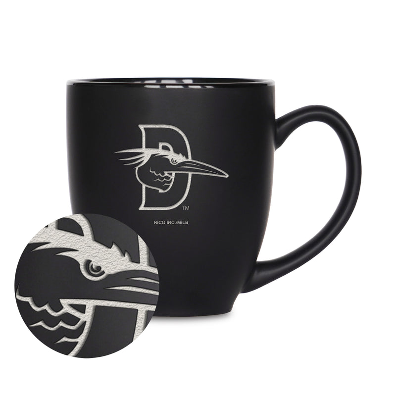 Delmarva Shorebirds Road Logo Black Mug