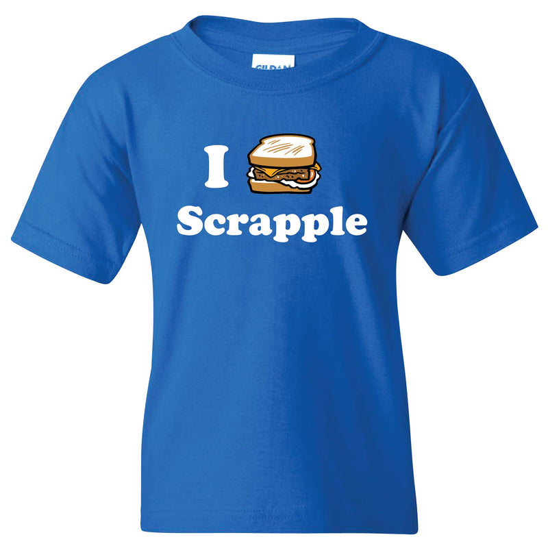 Delmarva Shorebirds Bimm Ridder Youth Heart Scrapple T-Shirt