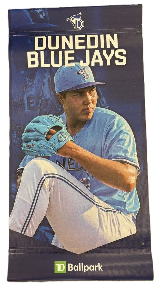 Dunedin Blue Jays Street Banner - Fernando Perez
