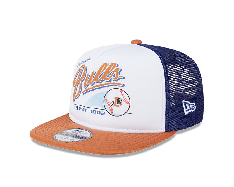Durham Bulls 9Fifty Retro Foam Script Trucker