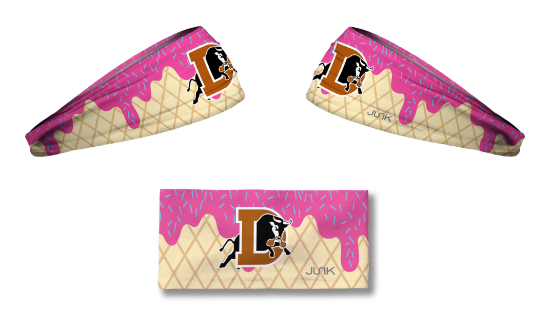 Durham Bulls JUNK Ice Cream Headband