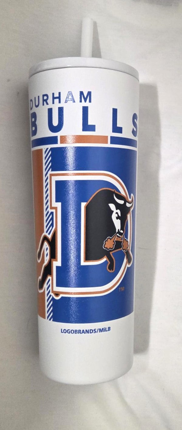 Durham Bulls Poster Straw Tumbler