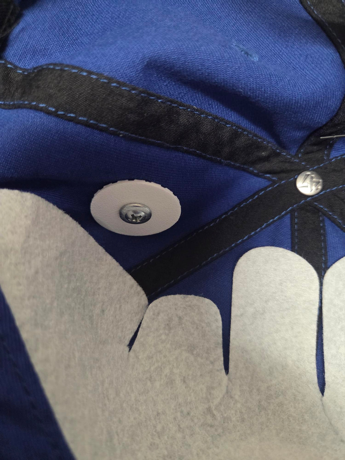 Durham Bulls Hat Horn