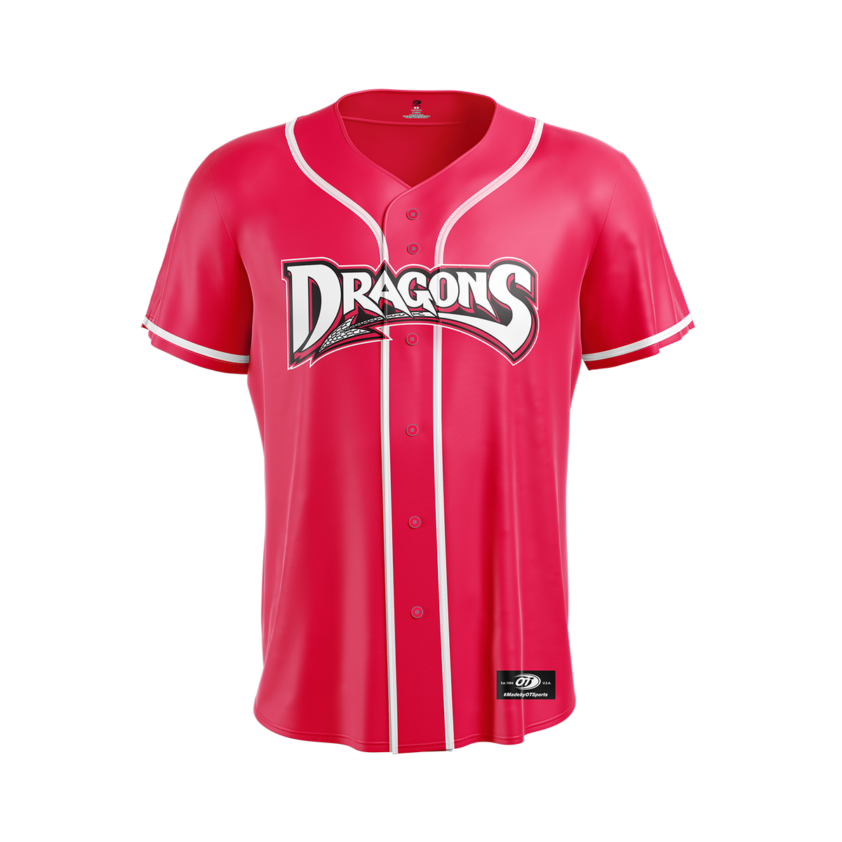 Dayton Dragons Men's Red Jerseys