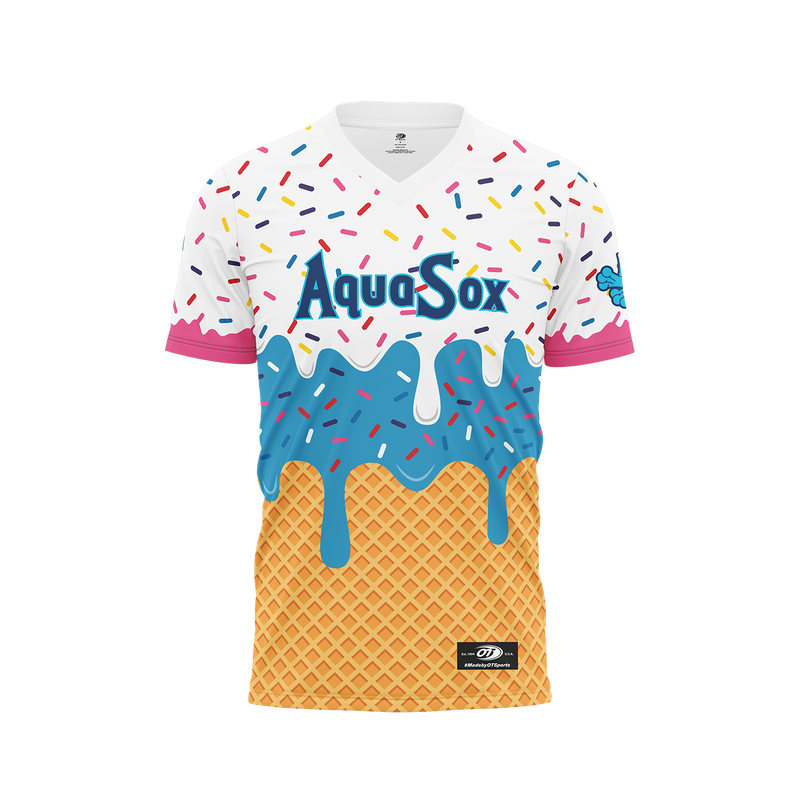 Everett AquaSox Snack Series Ice Cream Jersey Adult