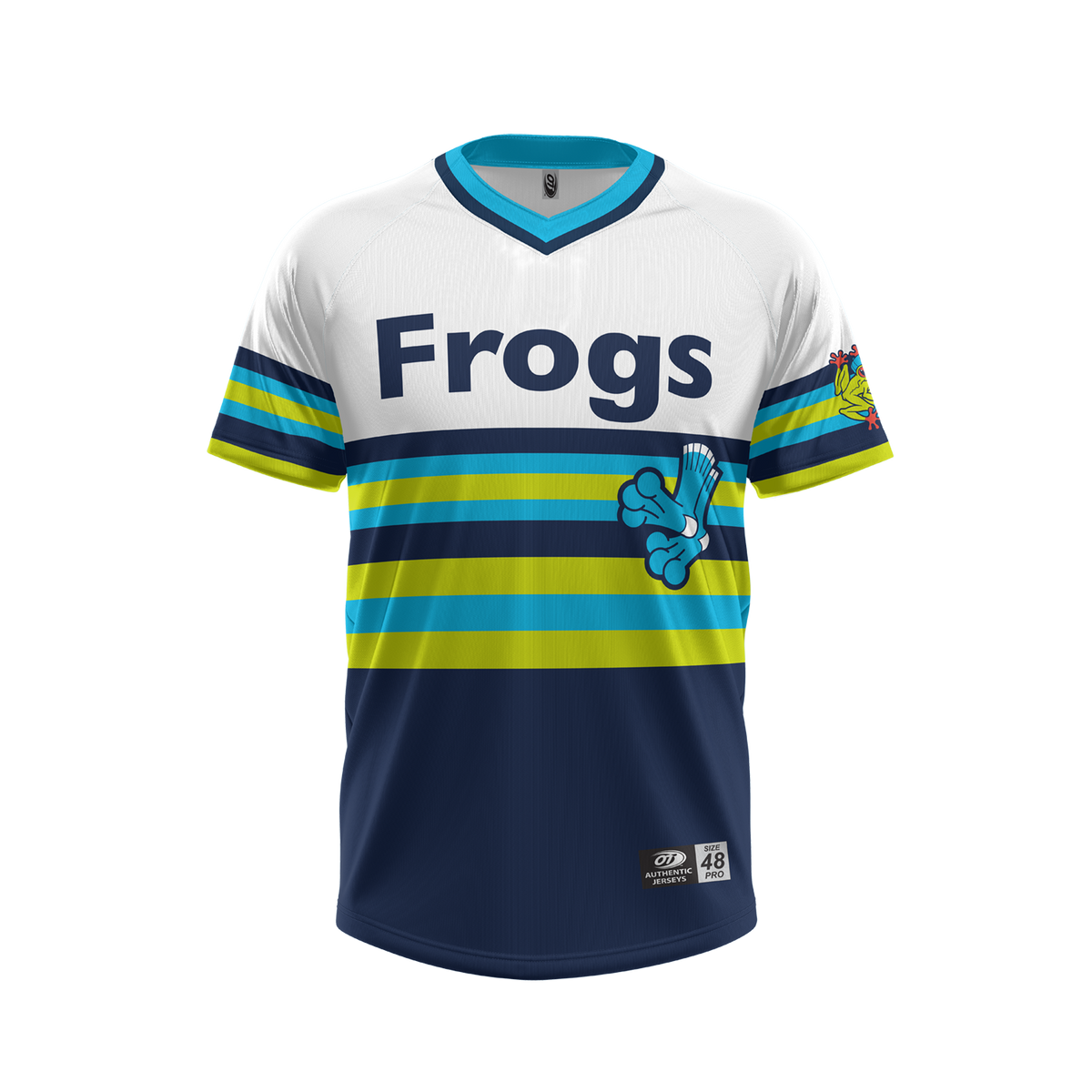 Everett AquaSox Toddler Frogs Jersey