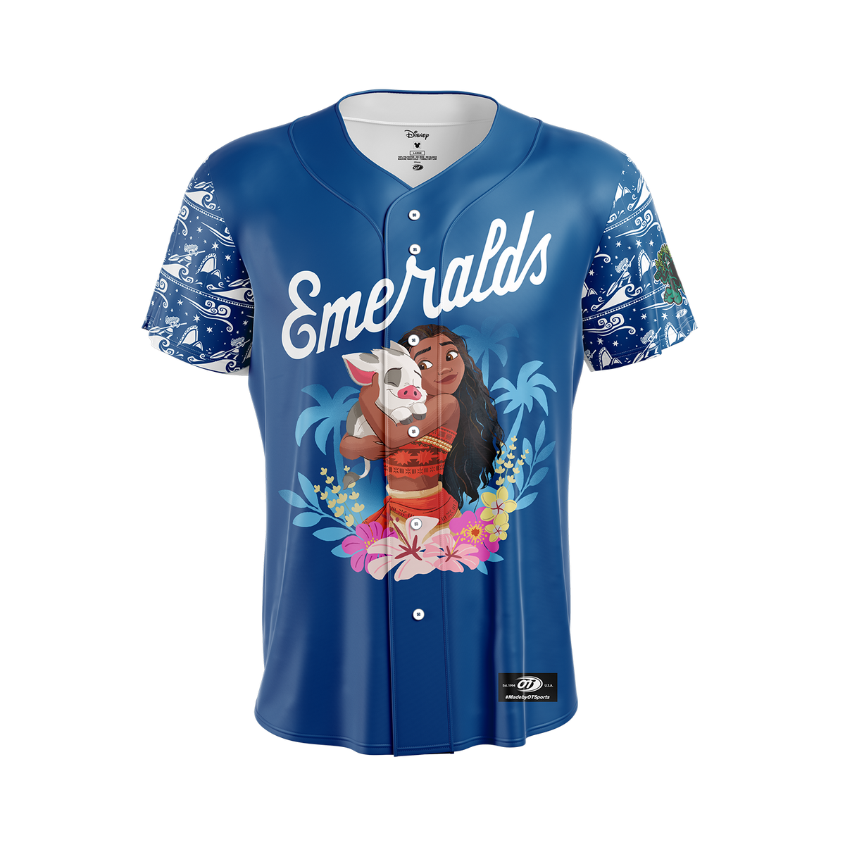 Eugene Emeralds Moana Replica Youth Jersey