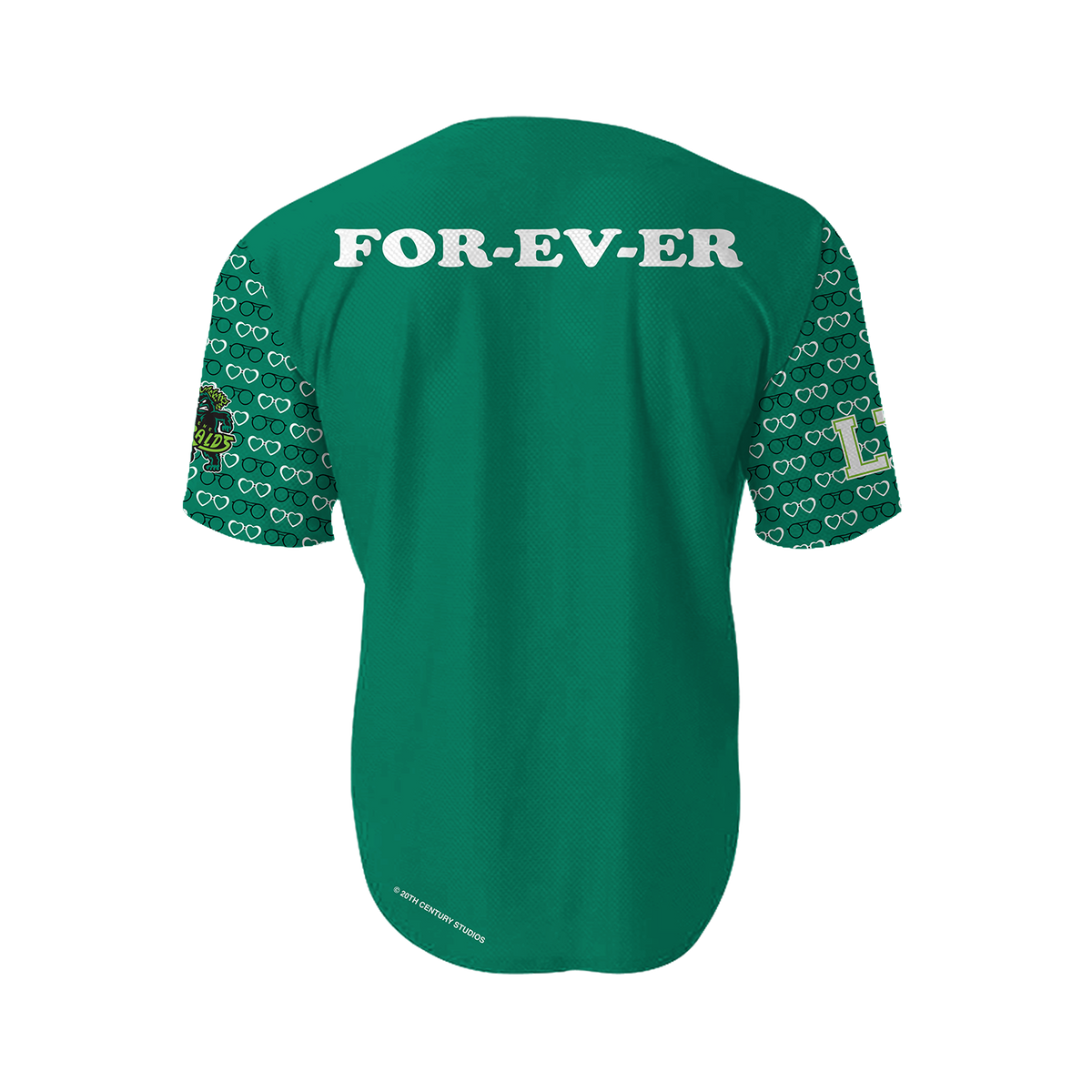 Eugene Emeralds Sandlot Green Jersey
