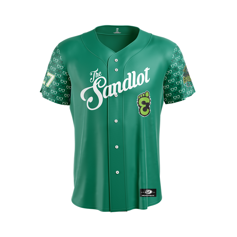 Eugene Emeralds Sandlot Green Jersey