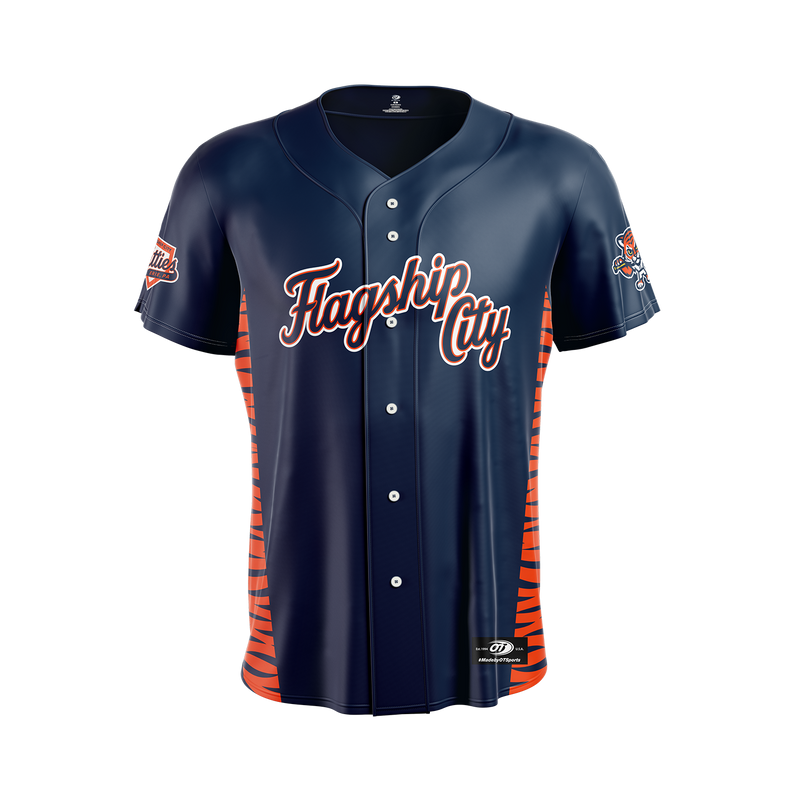 Erie SeaWolves OT Youth Flagship City Kitties Replica Jersey