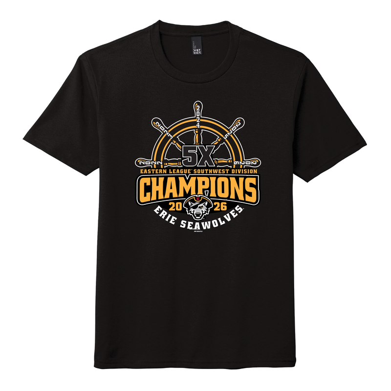 Erie SeaWolves BR 5X SW Champs Tee