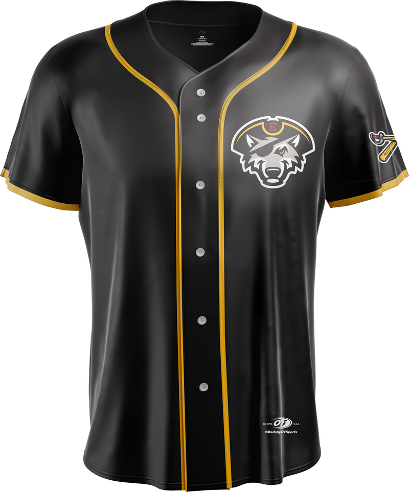 Erie SeaWolves OT Black Gold Replica Jersey