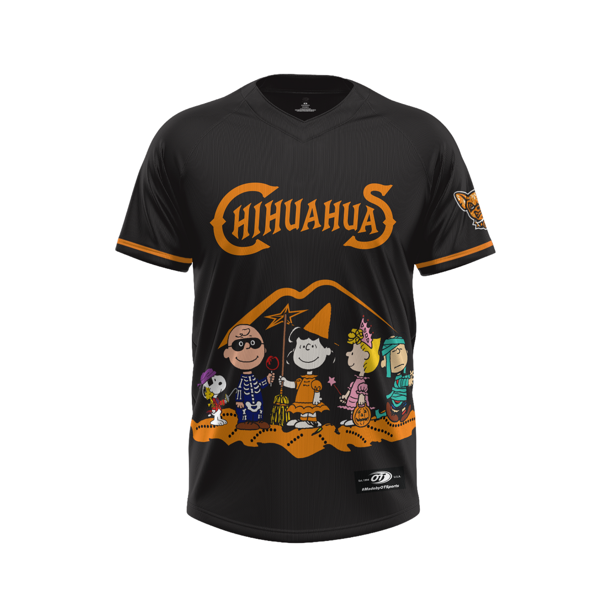 CHIHAUHAUS PEANUTS HALLOWEEN TODDLER JERSEY