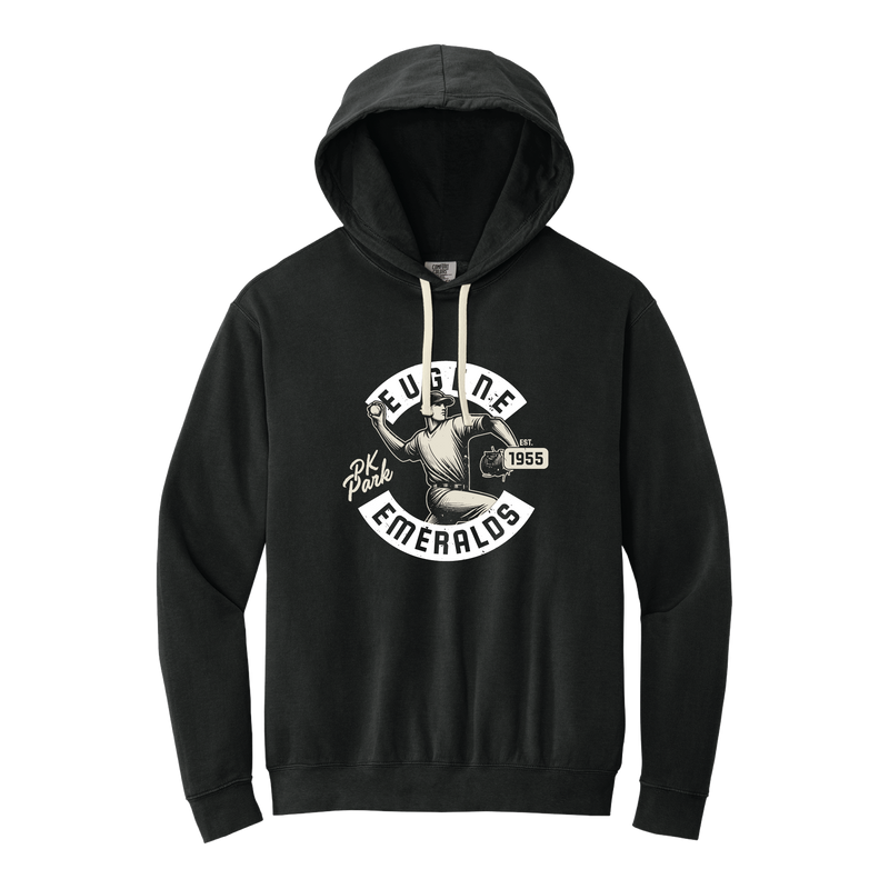 Eugene Emeralds Ballplayer Hoodie
