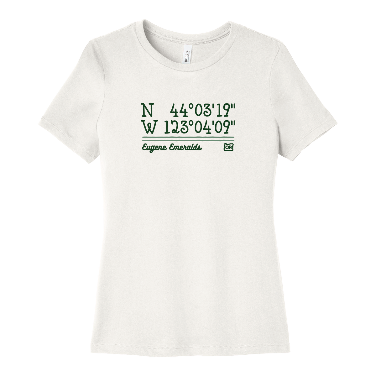 Eugene Emeralds Women's Coordinates T-Shirt