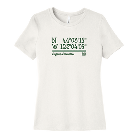 Eugene Emeralds Women's Coordinates T-Shirt