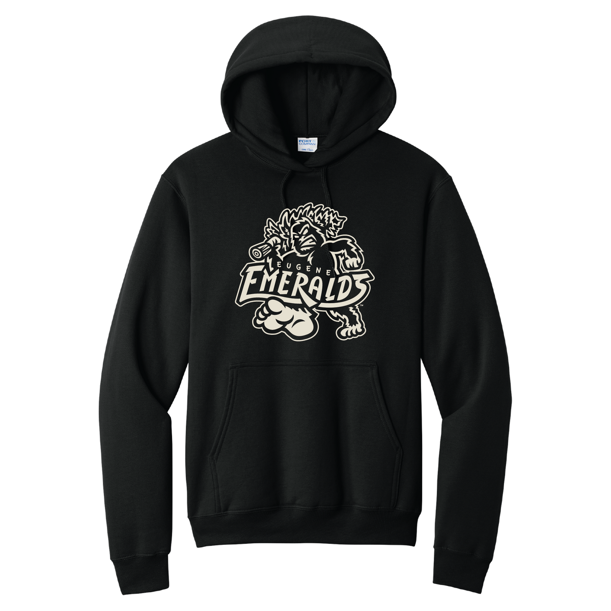 Eugene Emeralds One-Color Primary Hooded Sweatshirt