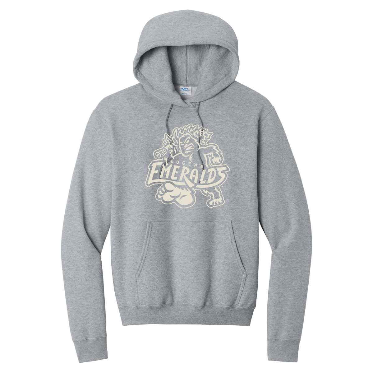 Eugene Emeralds One-Color Primary Hooded Sweatshirt