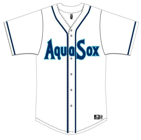 Everett AquaSox Home Jersey Adult Replica