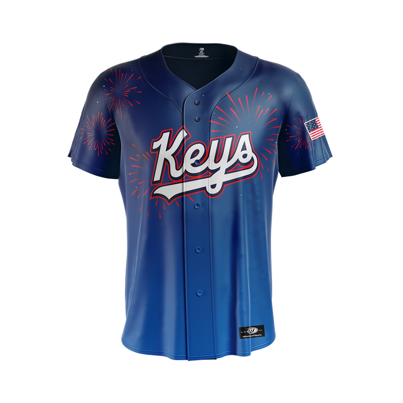 Frederick Keys ADULT ALT 1 Jersey FIREWORKS