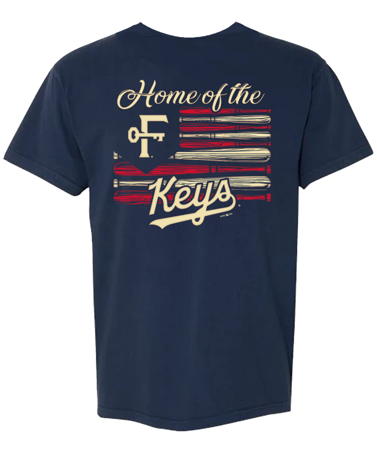 Frederick Keys ADULT Bat Flag NAVY 2026