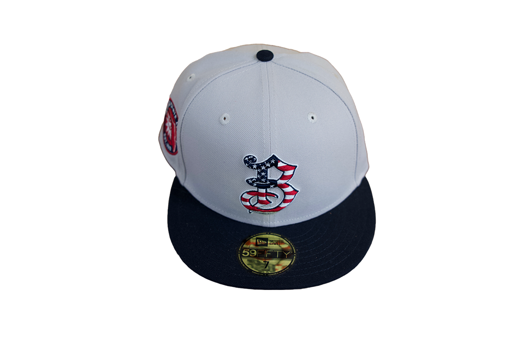Bradenton Marauders New Era 2024 Independence Day Fitted Hat