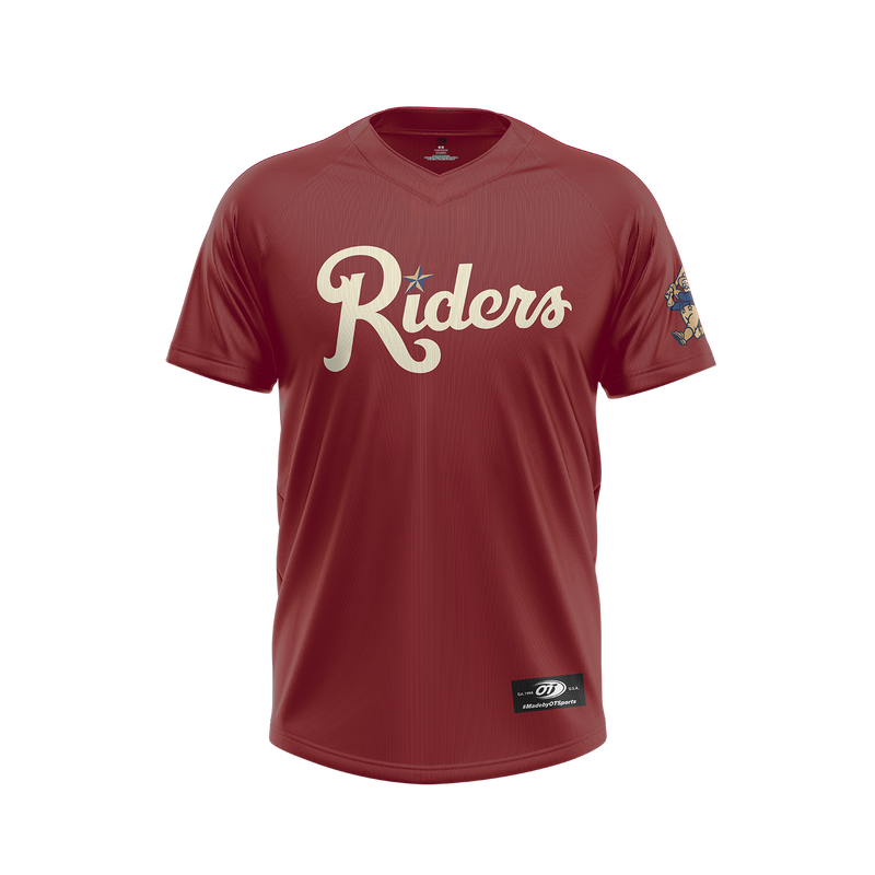 OT RoughRiders Infant/Toddler Scorched Red Replica Jersey