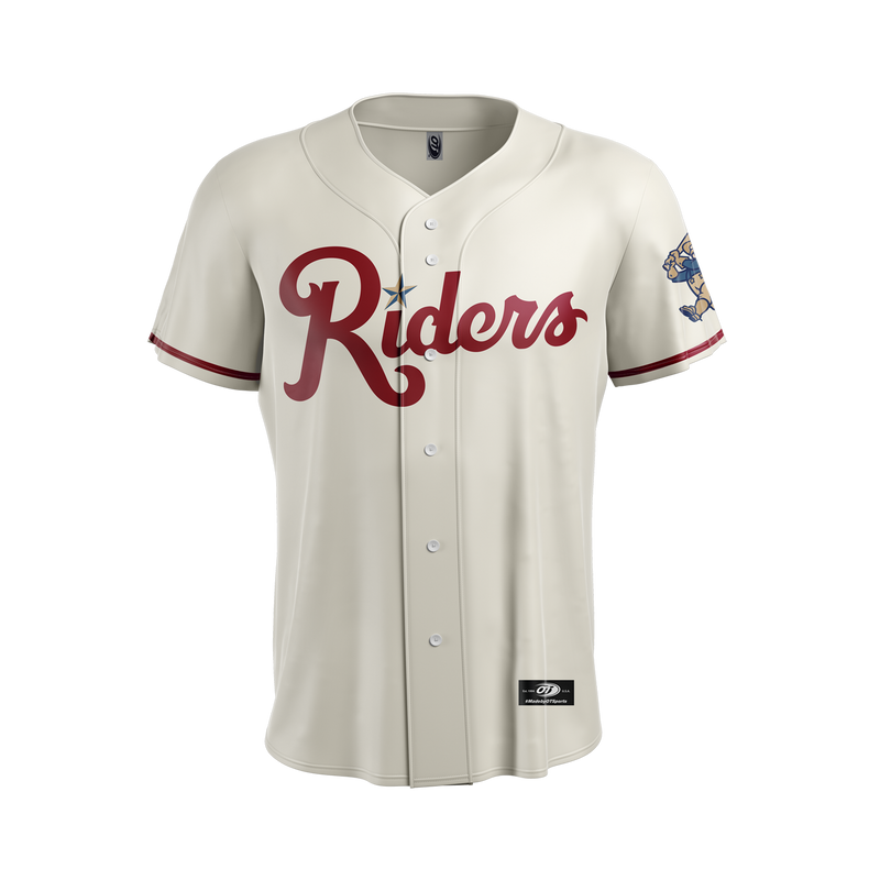 OT RoughRiders Adult Cream Replica Jersey