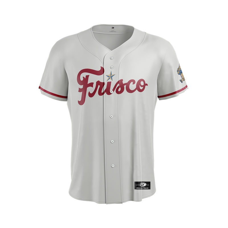 OT RoughRiders Adult Road Replica Jersey